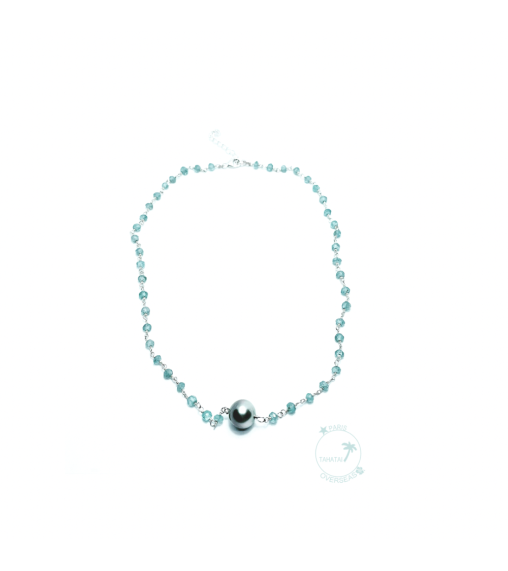 Water green calcédoine